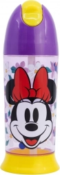 Láhev na pití s brčkem MINNIE 280 ml