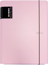 3klopé lamino desky s gumičkou Pastelini – Růžová
