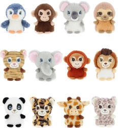 Keeleco mini adoptovatelný svět – plyšové zvířátko 10 cm (mix 12 druhů)