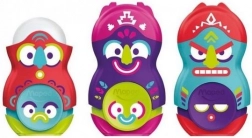 Maped ořezávátko s gumou Loopy Totem, mix barev