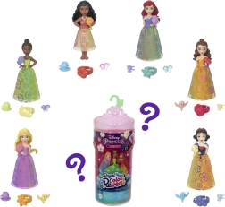 Disney Princezny Color Reveal – královská malá panenka s květinami