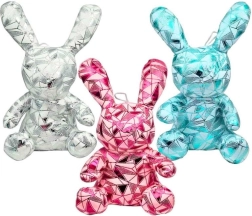 Třpytivý plyšový zajíc