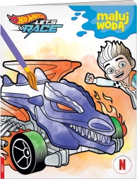 Hot Wheels malování vodou – omalovánka pro děti