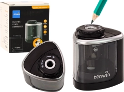 Elektrická ořezávátko na tužky a pastelky 6–8 mm, černé