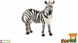 plastová figurka zebra horská 11 cm