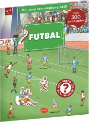 Můj první samolepkový sešit – FUTBAL