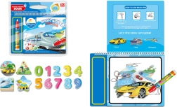 Vodní Malování Dopravní Prostředky