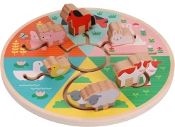Motorický labyrint Farma se zvířátky od Petit Collage