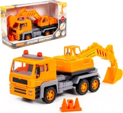 Bagr se světlem pro děti