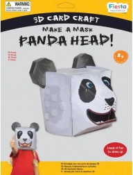 Fiesta Crafts Kreativní sada 3D maska panda