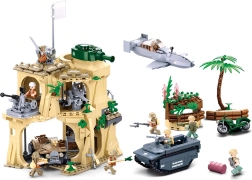 Sluban Army WW2 bitva o Iwodžimu stavebnice