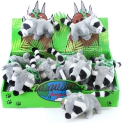 Plyšový mýval na klíče 14 cm