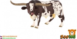 Model býka Texaského dlouhorohého 15 cm