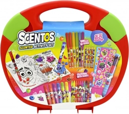Voňavý kreativní kufřík Scentos pro děti