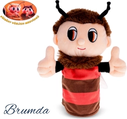 Plyšový maňásek Brumda Příběhy včelích medvídků 24 cm - 1 kus