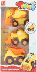 Sada stavebních aut pro nejmenší