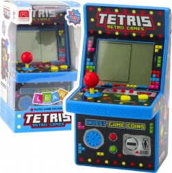 Mini automat na hry Retro Tetris modrý