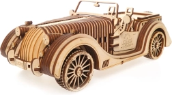 Dřevěný mechanický model UGEARS Roadster VM-01 – 3D puzzle
