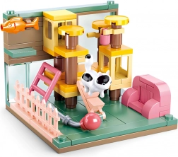 Sluban Mini Stavebnice Koutek pro kočky
