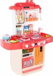 velká růžová kuchyňka se zvukem