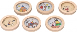 Dřevěná hra dovednosti - Veselé postavičky