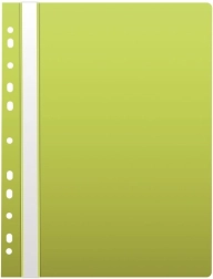 Světle zelený rychlovazač A4 s eurozávěsem