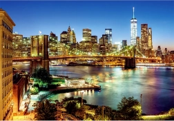 Puzzle Světla nad Brooklynským mostem 6000 dílků