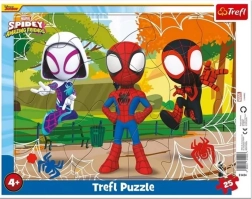 Puzzle SPIDEY A JEHO ÚŽASNÍ PŘÁTELÉ 25 dílků