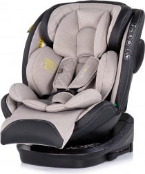 Dětská autosedačka Chipolino Hypnotic i-Size 40–150 cm s Isofix a otočnou základnou 360° – Tiramisu