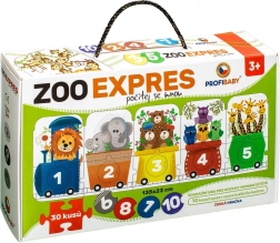 Puzzle ZOO Expres - Počítej Se Mnou 30 Dílků