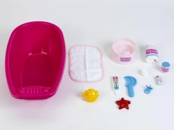 Velká vanička s příslušenstvím pro panenky