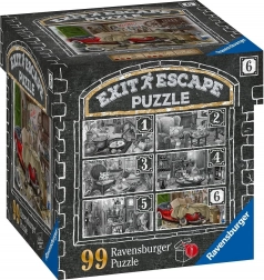 Ravensburger úniková hra EXIT puzzle Strašidelné sídlo: V garáži 99 dílků