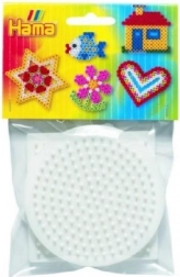 Podložky na zažehlovací korálky Hama MIDI – kolečko, čtverec a šestiúhelník, 3 ks