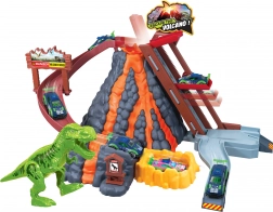 autodráha sopka s měnícím se autem