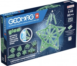 Geomag Glow magnetická stavebnice 93 dílků