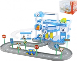 Garáž ARAL se 3 podlažími s mechanickým výtahem