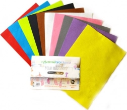 Filcové archy A4 – mix barev (10 ks, 180 g/m²)
