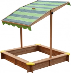 Dřevěné pískoviště s nastavitelnou stříškou AXI Lily