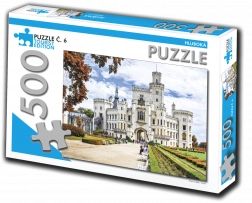 Puzzle Hluboká – turistická edice, 500 dílků