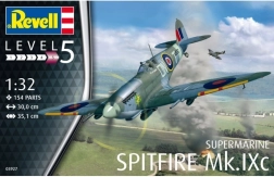 Plastikový model letadla Spitfire Mk.IXC k sestavení