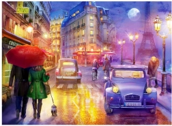 Puzzle Noční Paříž 1000 dílků