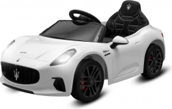 Elektrické autíčko MASERATI GranTurismo Baby Mix bílé