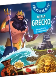 Misie Řecko - Pátraj a lušti se samolepkami