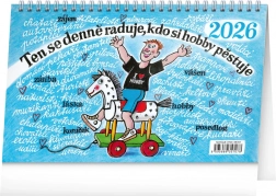 Stolní kalendář Naše hobby 2026