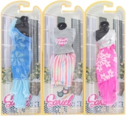 Šatičky pro panenku kolekce SARIEL – mix barev, 1 ks