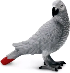 Safari Ltd. figurka papoušek šedý - 1 kus