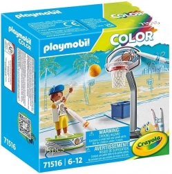 Playmobil Color Skater s basketbalovým míčem