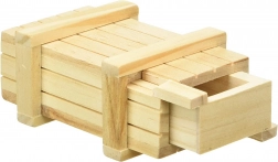 Goki kouzelná dřevěná krabička s tajnou zásuvkou