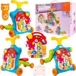 Chodítko, herní panel a stoleček 5v1 s nádržkou na vodu