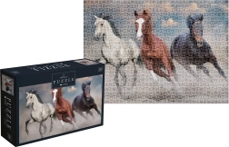 Puzzle Wild Horses: Tři divocí koně 1000 dílků
